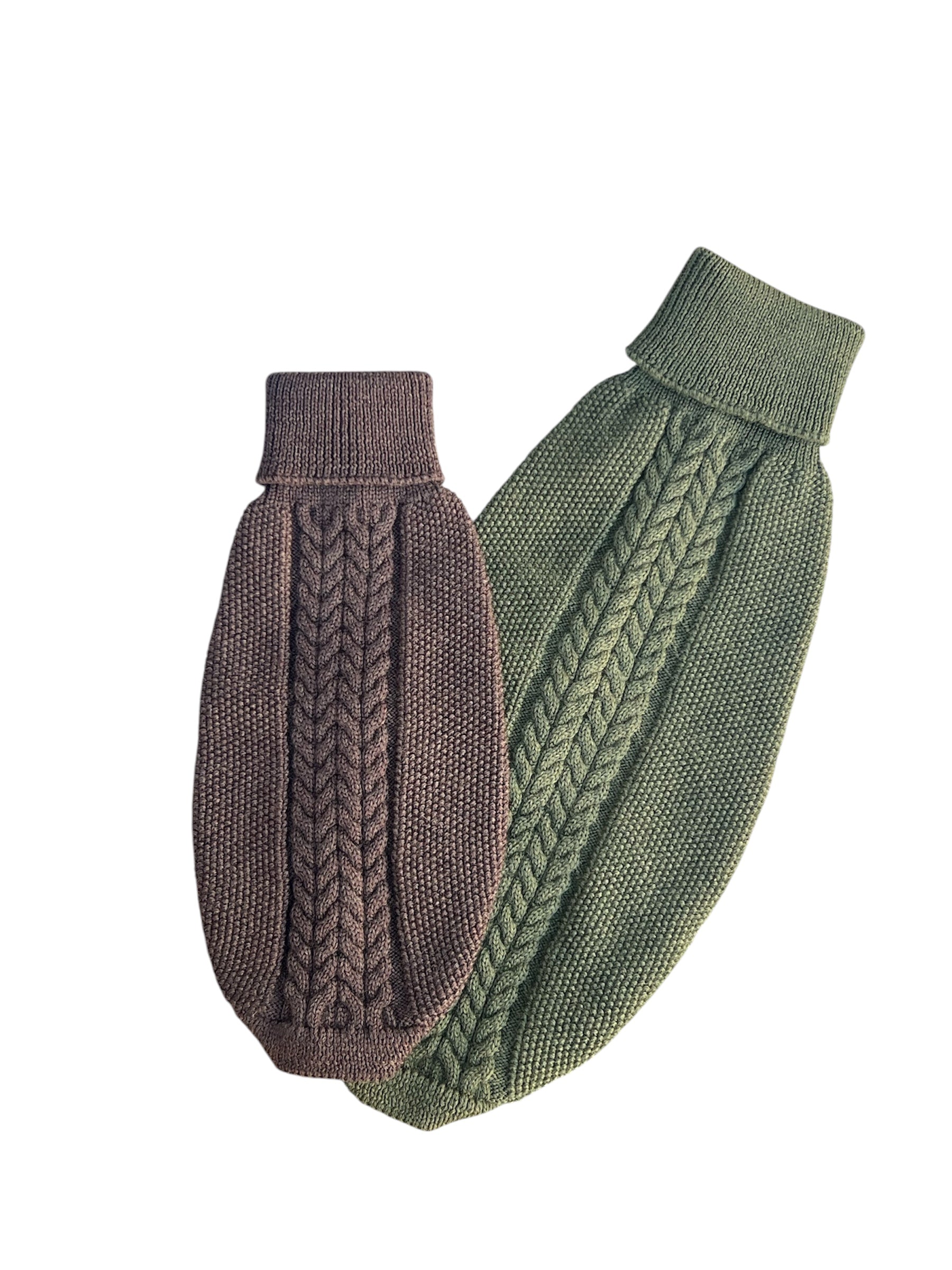 Hundesweater - Merinould, Kabelstrik