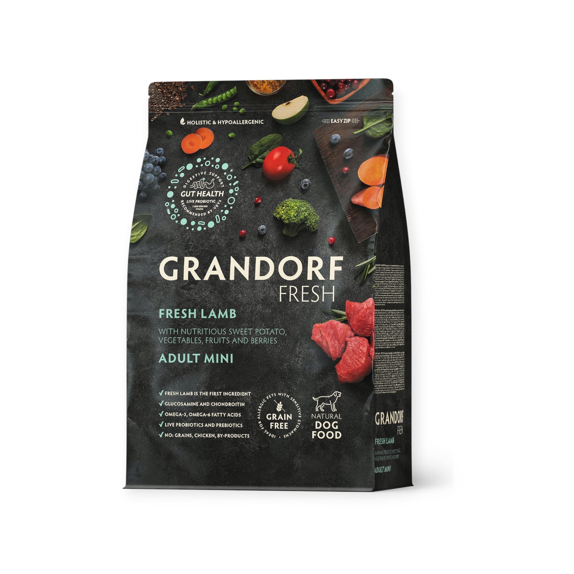Grandorf Fresh tørfoder - Lam, Mini