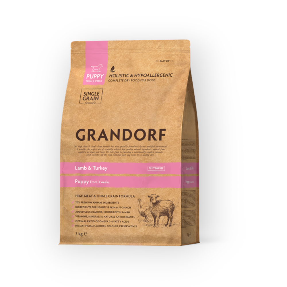 Grandorf tørfoder - Hvalp