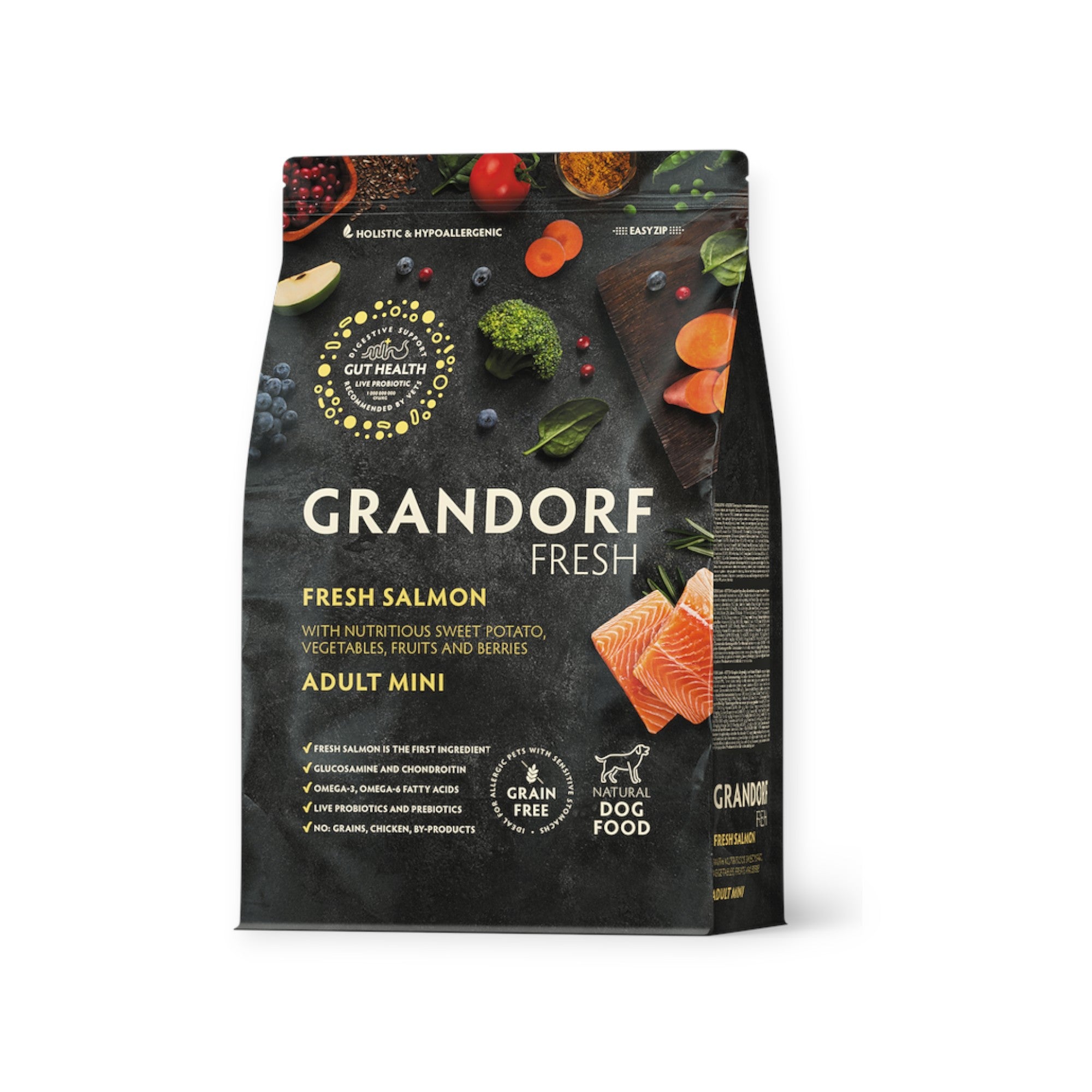 Grandorf Fresh tørfoder - Salmon/ Mini