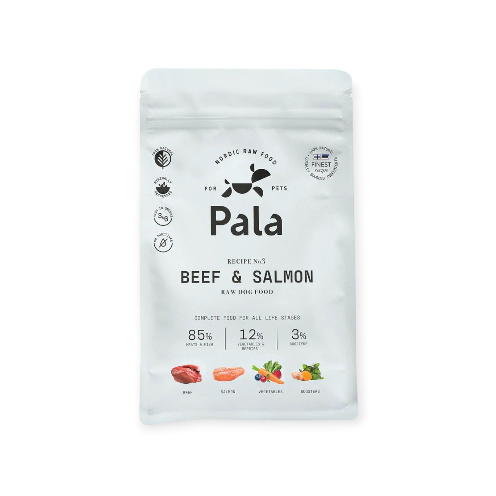 Recipe No. 3 - Beef & Salmon