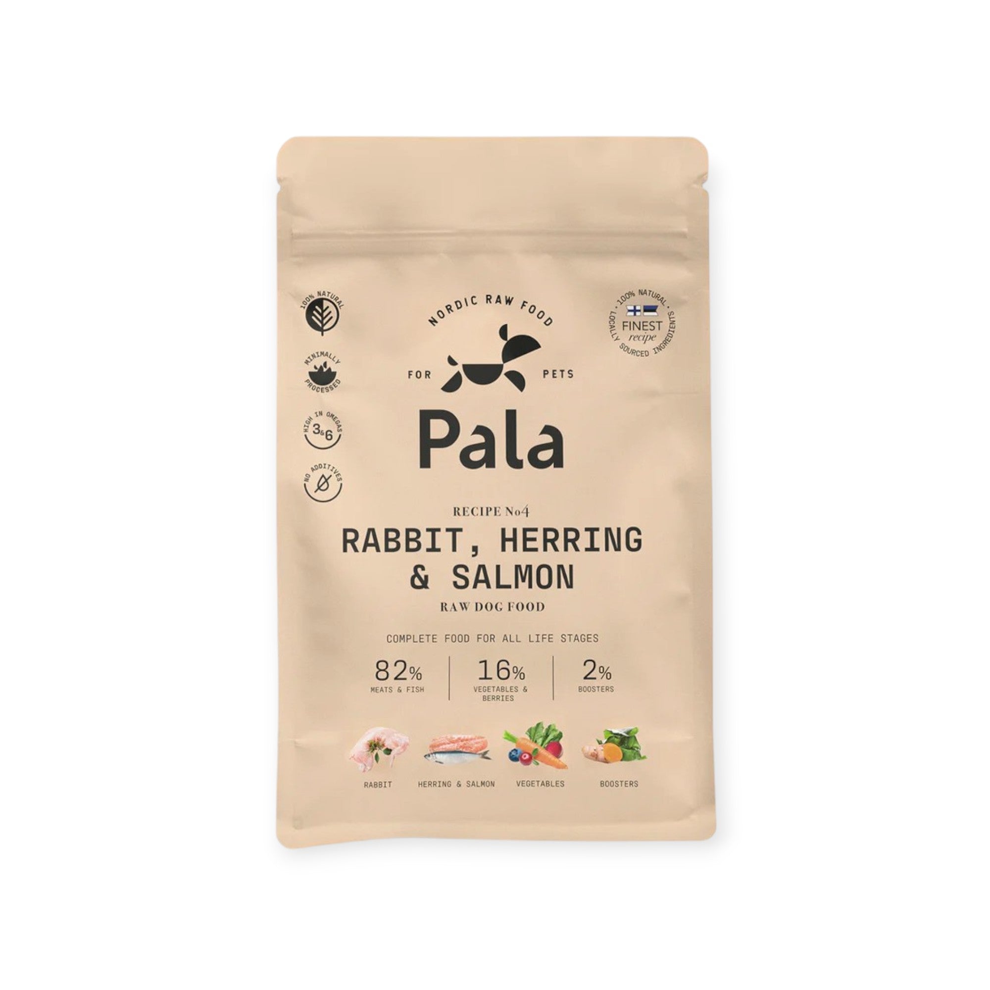 Recipe No. 4 - Rabbit, Herring & Salmon