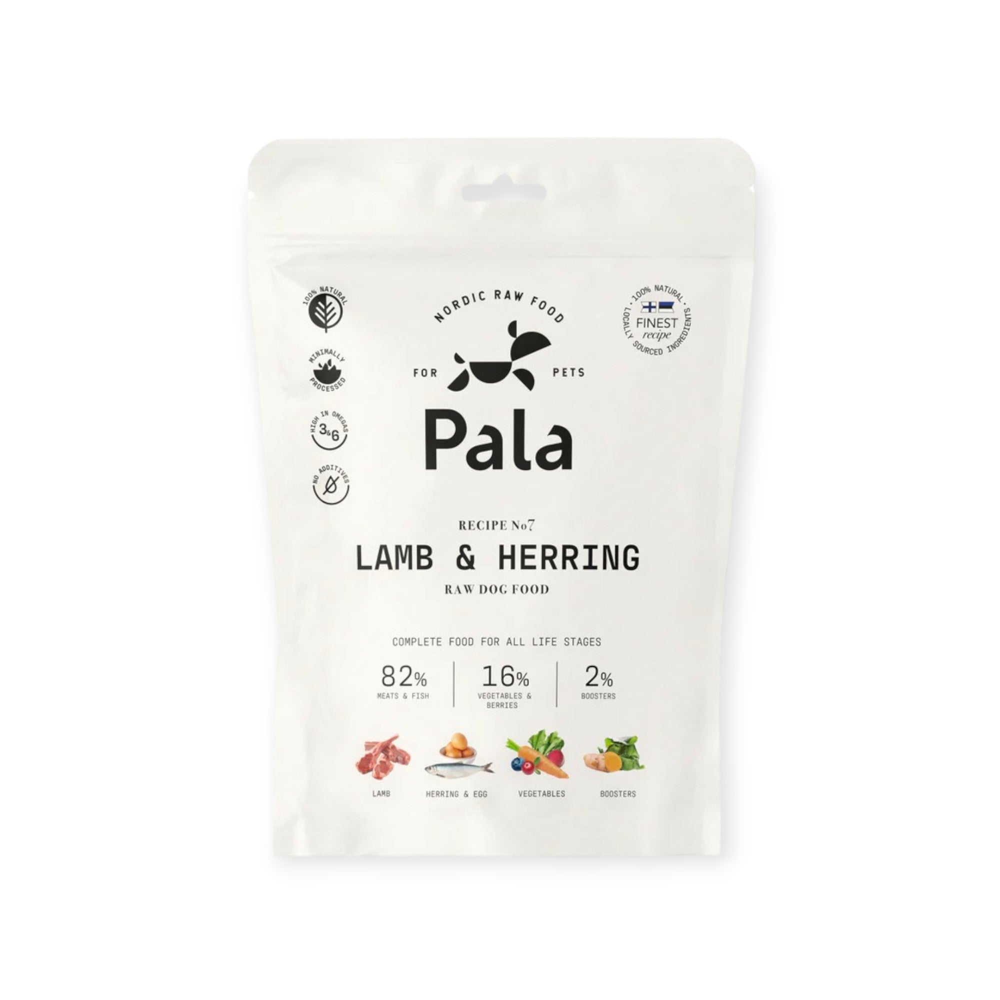 Recipe No. 7 - Lamb & Herring