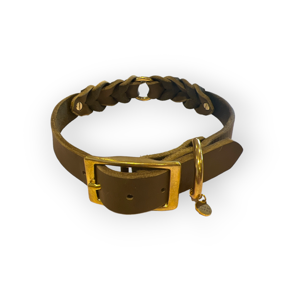 Læder Halsbånd