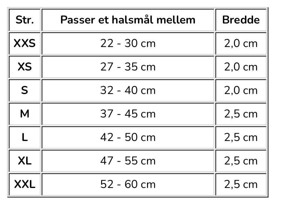 Hunter - Comfort Halsbånd