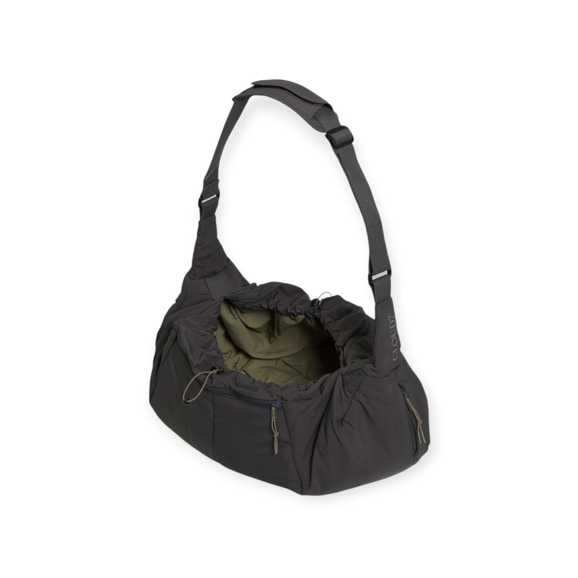 Sling Bag LTTL Puffer - Grey & Khaki