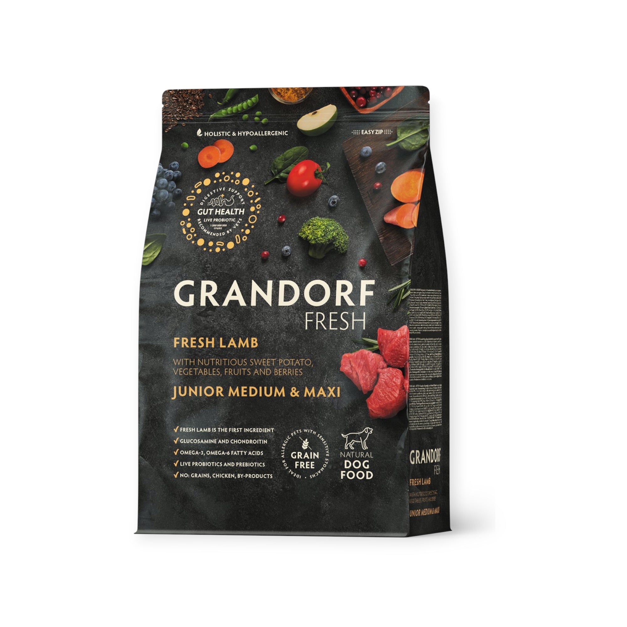 Grandorf Fresh tørfoder - Lam, Junior