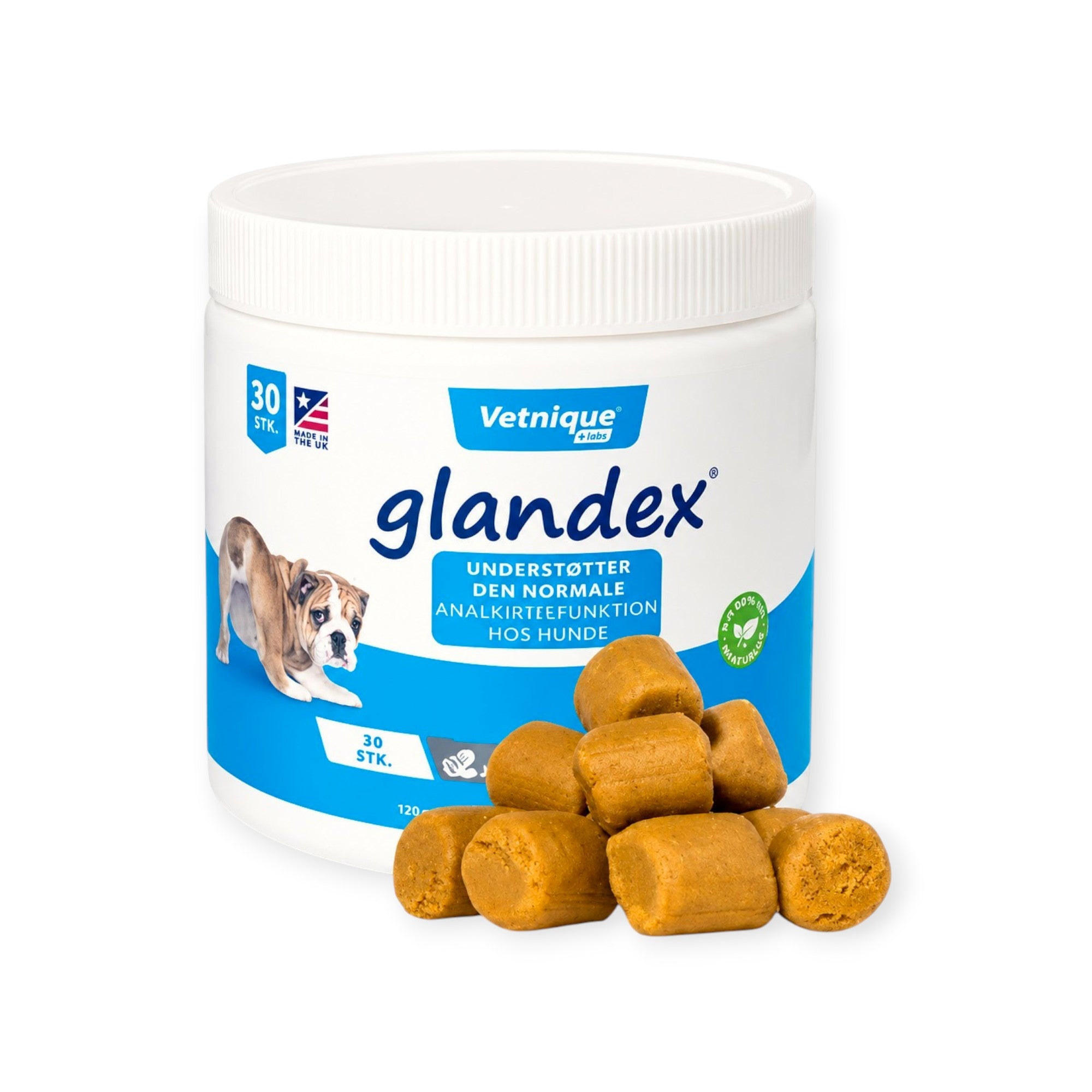 Glandex - Godbidder m. Jordnøddesmør